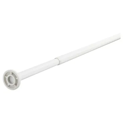 IKEA BOTAREN (ИКЕА БОТАРЕН) — Штанга для занавесок для душа, белая, 70-120 см