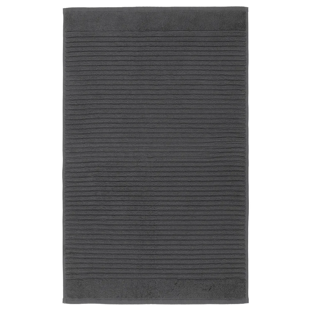 IKEA ALSTERN (ИКЕА АЛСТЕРН) — Коврик для ванной комнаты, темно-серый, 50x80 см