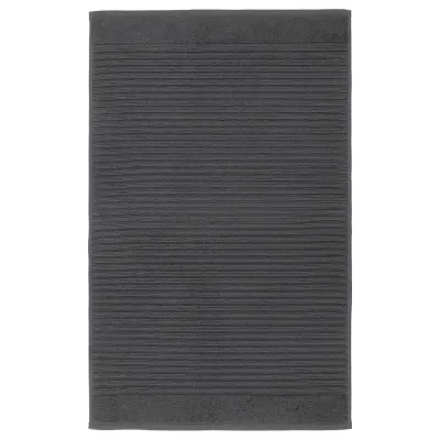 IKEA ALSTERN (ИКЕА АЛСТЕРН) — Коврик для ванной комнаты, темно-серый, 50x80 см