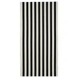 IKEA VARGTÖREL (ИКЕА ВАРГТОРЕЛ) — Ткань с отделкой, черная/белая, 150x300 см — фото 1