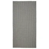 IKEA TAGGLUSERN (ИКЕА ТАГГЛУСЕРН) — Ткань с отделкой, черная/белая, 150x300 см — фото 1