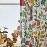 IKEA VILDPERSILJA (ИКЕА ВИЛДПЕРСИЛЙА) — Штора, 2 шт, на ленте/белый/многоцветный цветочный узор, 145x300 см — фото 3