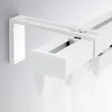 IKEA VIDGA (ИКЕА ВИДГА) — Настенный кронштейн, белый, 12 см — фото 2