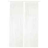 IKEA TERESIA (ИКЕА ТЕРЕСИА) — Шторы, 2 шт, на туннеле/белые, 145x250 см — фото 1