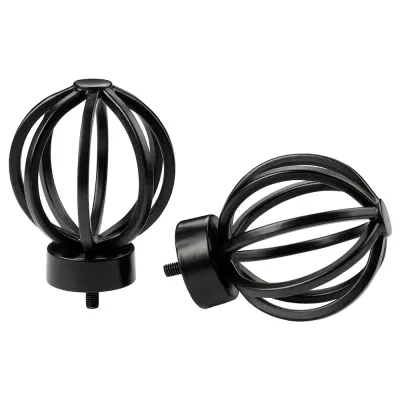 IKEA TALLBARSMAL (ИКЕА ТАЛЛБАРСМАЛ) — Торцевые части, 1 пара, черный