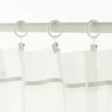 IKEA SYRLIG (ИКЕА СЙРЛИГ) — Проушина с крючком и проушиной, белая, 25 мм — фото 3