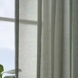 IKEA STENFRÖ (ИКЕА СТЕНФРО) — Шторы, 2 шт, на ленте/зеленые, 145x300 см — фото 3