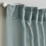 IKEA STENFRÖ (ИКЕА СТЕНФРО) — Штора из сетки, 1 шт, на ленте/бирюзовый, 300x300 см — фото 4