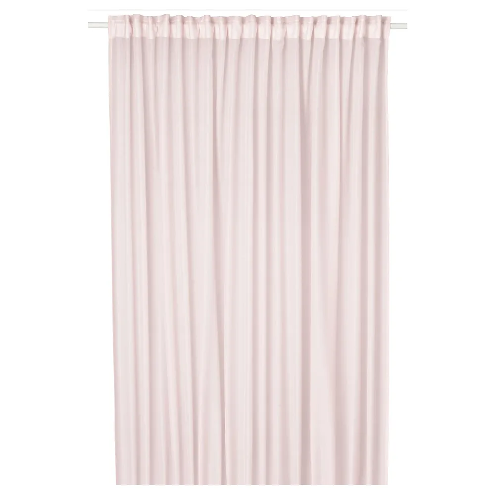 IKEA STENFRÖ (ИКЕА СТЕНФРО) — Штора, 1 шт, на ленте/розовый, 300x300 см