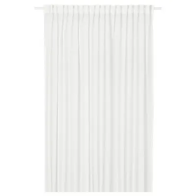 IKEA STENFRÖ (ИКЕА СТЕНФРО) — Штора, 1 шт, на ленте/белая, 300x300 см
