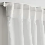 IKEA STENFRÖ (ИКЕА СТЕНФРО) — Штора, 1 шт, на ленте/белая, 300x300 см — фото 4