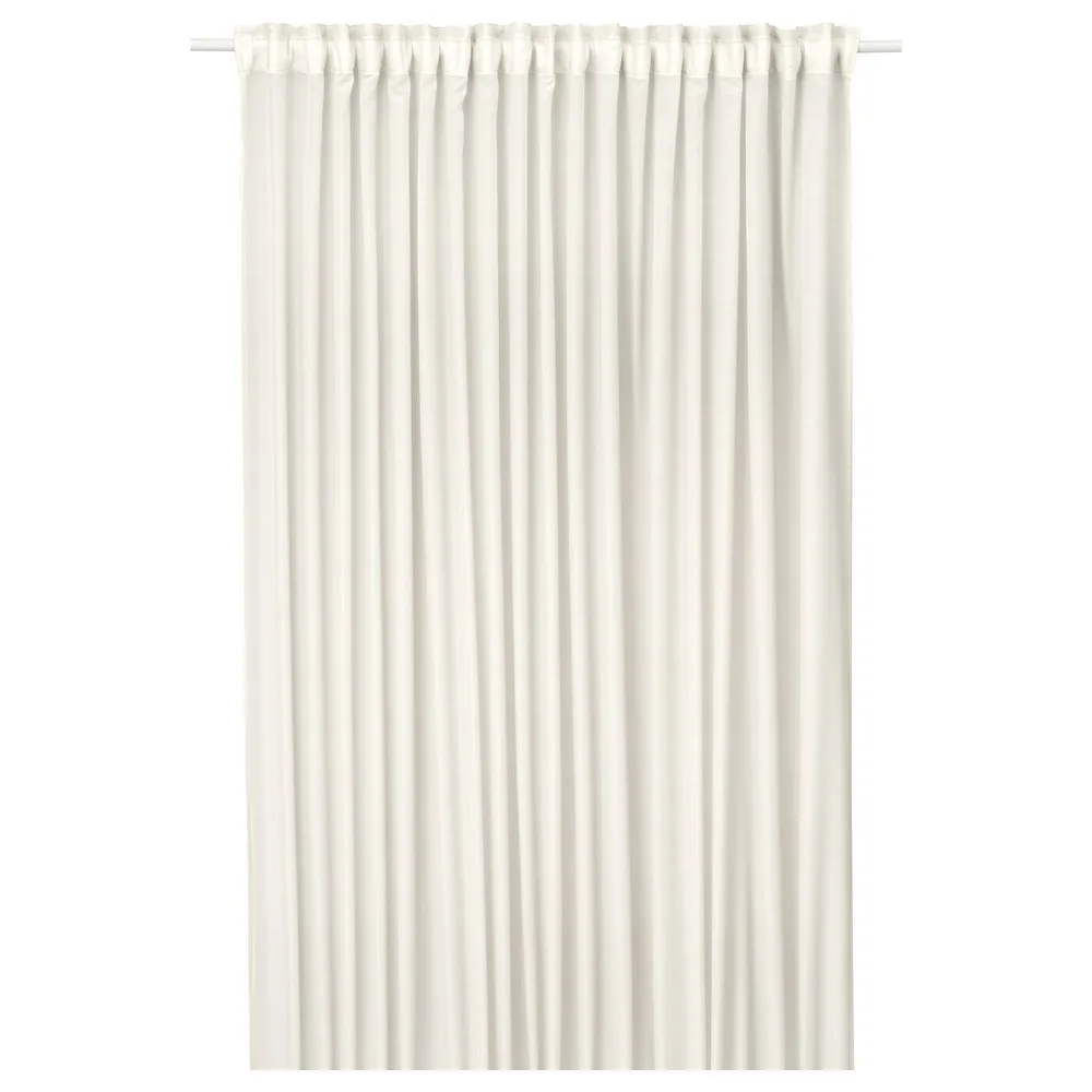 IKEA STENFRÖ (ИКЕА СТЕНФРО) — Штора из сетки, 1 шт, на ленте/бежевая, 300x300 см