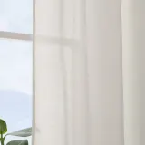 IKEA STENFRÖ (ИКЕА СТЕНФРО) — Штора из сетки, 1 шт, на ленте/бежевая, 300x300 см — фото 4