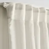 IKEA STENFRÖ (ИКЕА СТЕНФРО) — Штора из сетки, 1 шт, на ленте/бежевая, 300x300 см — фото 5