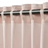 IKEA SILVERLÖNN (ИКЕА СИЛВЕРЛОНН) — Шторы, 2 шт, на ленте/розовые, 145x300 см — фото 4