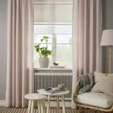 IKEA SILVERLÖNN (ИКЕА СИЛВЕРЛОНН) — Шторы, 2 шт, на ленте/розовые, 145x300 см — фото 5