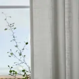 IKEA SILVERLÖNN (ИКЕА СИЛВЕРЛОНН) — Шторы, 2 шт, на ленте/светло-серые, 145x300 см — фото 2