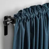 IKEA ROSENMANDEL (ИКЕА РОСЕНМАНДЕЛ) — Шторы, 1 пара, на ленте/зеленый, 135x300 см — фото 7