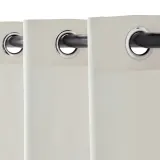 IKEA MERETE (ИКЕА МЕРЕТЕ) — Шторы, 1 пара, сетка/белый, 145x300 см — фото 3