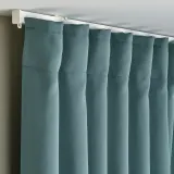 IKEA MAJGULL (ИКЕА МАЙГУЛЛ) — Шторы, 1 пара, на ленте/темно-серый/бирюзовый, 145x300 см — фото 4