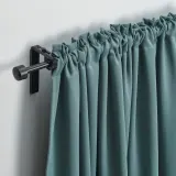 IKEA MAJGULL (ИКЕА МАЙГУЛЛ) — Шторы, 1 пара, на ленте/темно-серый/бирюзовый, 145x300 см — фото 7