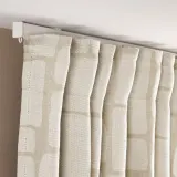 IKEA LÖNNSTÄVMAL (ИКЕА ЛОННСТЭВМАЛ) — Шторы блэкаут, пара, на ленте/бежевые, 145x300 см — фото 5