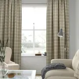 IKEA HÄGGVECKMAL (ИКЕА ХЭГГВЕКМАЛ) — Шторы, 1 пара, на ленте/бежевые, 145x300 см — фото 2
