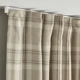 IKEA HÄGGVECKMAL (ИКЕА ХЭГГВЕКМАЛ) — Шторы, 1 пара, на ленте/бежевые, 145x300 см — фото 4