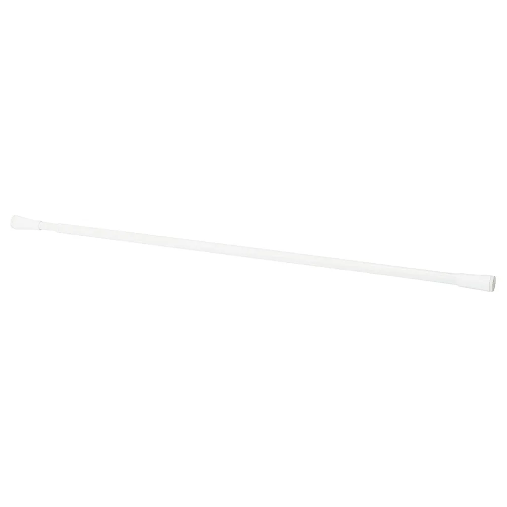 IKEA FJÄDRANDE (ИКЕА ФЙЭДРАНДЕ) — Карниз для штор, белый, 70-120 см