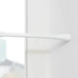 IKEA FJÄDRANDE (ИКЕА ФЙЭДРАНДЕ) — Карниз для штор, белый, 70-120 см — фото 4