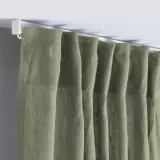 IKEA DYTÅG (ИКЕА ДУТОГ) — Штора, 2 шт, на ленте/зеленая, 145x300 см — фото 6