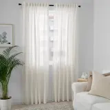 IKEA DYTÅG (ИКЕА ДУТОГ) — Штора, 2 шт, на ленте/белая, 145x300 см — фото 5