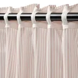 IKEA BYMOTT (ИКЕА БЙМОТТ) — Штора, 2 шт, на ленте/белая/бежевая в полоску, 120x300 см — фото 5