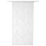 IKEA ALVINE (ИКЕА АЛВИНЕ) — SPETS Штора, 1 шт, на туннеле/белая, 60x120 см — фото 1