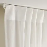 IKEA ÄNGSFRYLE (ИКЕА ЭНГСФРУЛЕ) — Штора, 1 шт, на ленте/белая, 300x300 см — фото 5