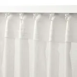 IKEA ÄNGSFRYLE (ИКЕА ЭНГСФРУЛЕ) — Штора, 1 шт, на ленте/белая, 300x300 см — фото 6