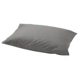 IKEA ULLVIDE (ИКЕА УЛЛВИДЕ) — Наволочка, серая, 50x60 см — фото 1