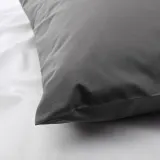 IKEA ULLVIDE (ИКЕА УЛЛВИДЕ) — Наволочка, серая, 50x60 см — фото 2