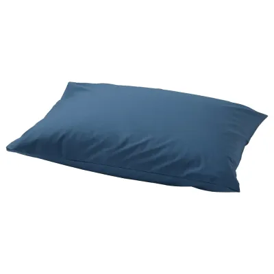 IKEA ULLVIDE (ИКЕА УЛЛВИДЕ) — Наволочка, темно-синий, 50x60 см