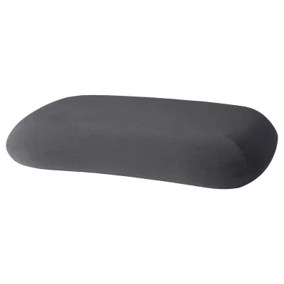 IKEA TÖCKENFLY (ИКЕА ТОКЕНФЛУ) — Эргономичная наволочка, серая, 29x43 см