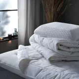 IKEA STRANDMOLKE (ИКЕА СТРАНДМОЛКЕ) — Одеяло, теплое, 200x200 см — фото 3