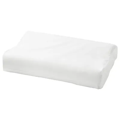 IKEA ROSENSKÄRM (ИКЕА РОСЕНСКЭРМ) — Эргономичная наволочка, белая, 33x50 см