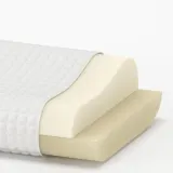 IKEA ROSENSKÄRM (ИКЕА РОСЕНСКЭРМ) — Эргономичная подушка, для сна на боку/спине, 33x50 см — фото 2