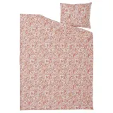 IKEA RODGERSIA (ИКЕА РОДГЕРСИА) — Пододеяльник и наволочка, розовый/белый, 150x200/50x60 см — фото 6