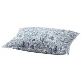 IKEA RODGERSIA (ИКЕА РОДГЕРСИА) — Наволочка, синий/белый, 50x60 см — фото 1