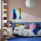 IKEA PILTANDVINGE (ИКЕА ПИЛТАНДВИНГЕ) — Пододеяльник и наволочка, серый, 150x200/50x60 см — фото 2
