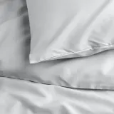 IKEA PILTANDVINGE (ИКЕА ПИЛТАНДВИНГЕ) — Пододеяльник и наволочка, серый, 150x200/50x60 см — фото 4