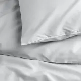 IKEA PILTANDVINGE (ИКЕА ПИЛТАНДВИНГЕ) — Пододеяльник и 2 наволочки, серый, 200x200/50x60 см — фото 4