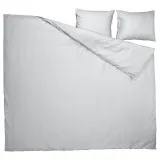 IKEA PILTANDVINGE (ИКЕА ПИЛТАНДВИНГЕ) — Пододеяльник и 2 наволочки, серый, 200x200/50x60 см — фото 6