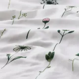 IKEA NATTSLÄNDA (ИКЕА НАТТСЛЭНДА) — Пододеяльник и наволочка, многоцветный цветочный рисунок, 150x200/50x60 см — фото 6